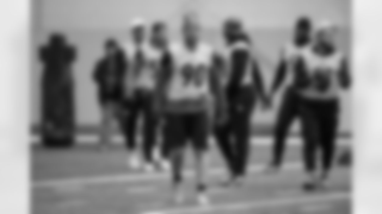 Pittsburgh Steelers linebacker T.J. Watt (90) during practice at UPMC Rooney Sports Complex preparing for a Week 18 matchup against the Baltimore Ravens, Wednesday, Dec. 31, 2025 in Pittsburgh, PA. (Karl Roser / Pittsburgh Steelers)