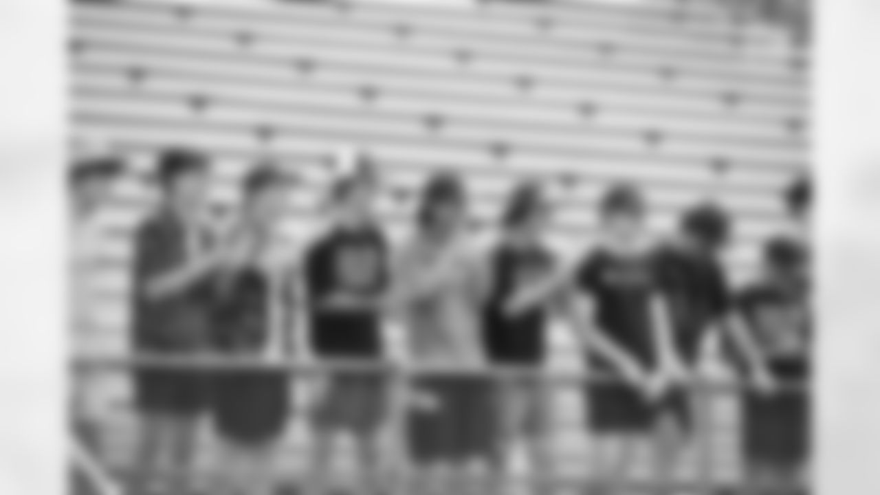 Week 5 of the Steelers' Girls High School Flag Football season Sunday, May 5, 2024 at Bethel Park High School. (Arron Anastasia / Pittsburgh Steelers)