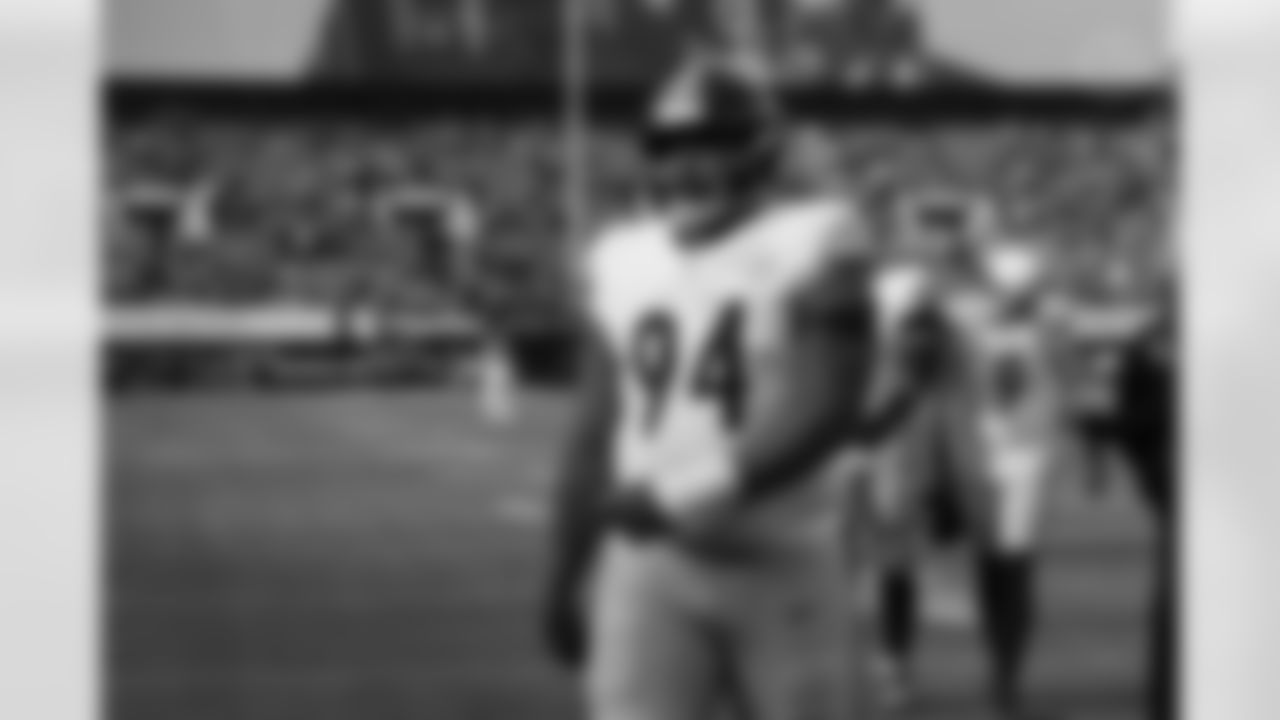 Pittsburgh Steelers defensive end Yahya Black (94) during a regular season game between the Pittsburgh Steelers and the Baltimore Ravens, Sunday, Dec. 7, 2025 in Baltimore, MD. (Alysa Rubin / Pittsburgh Steelers)