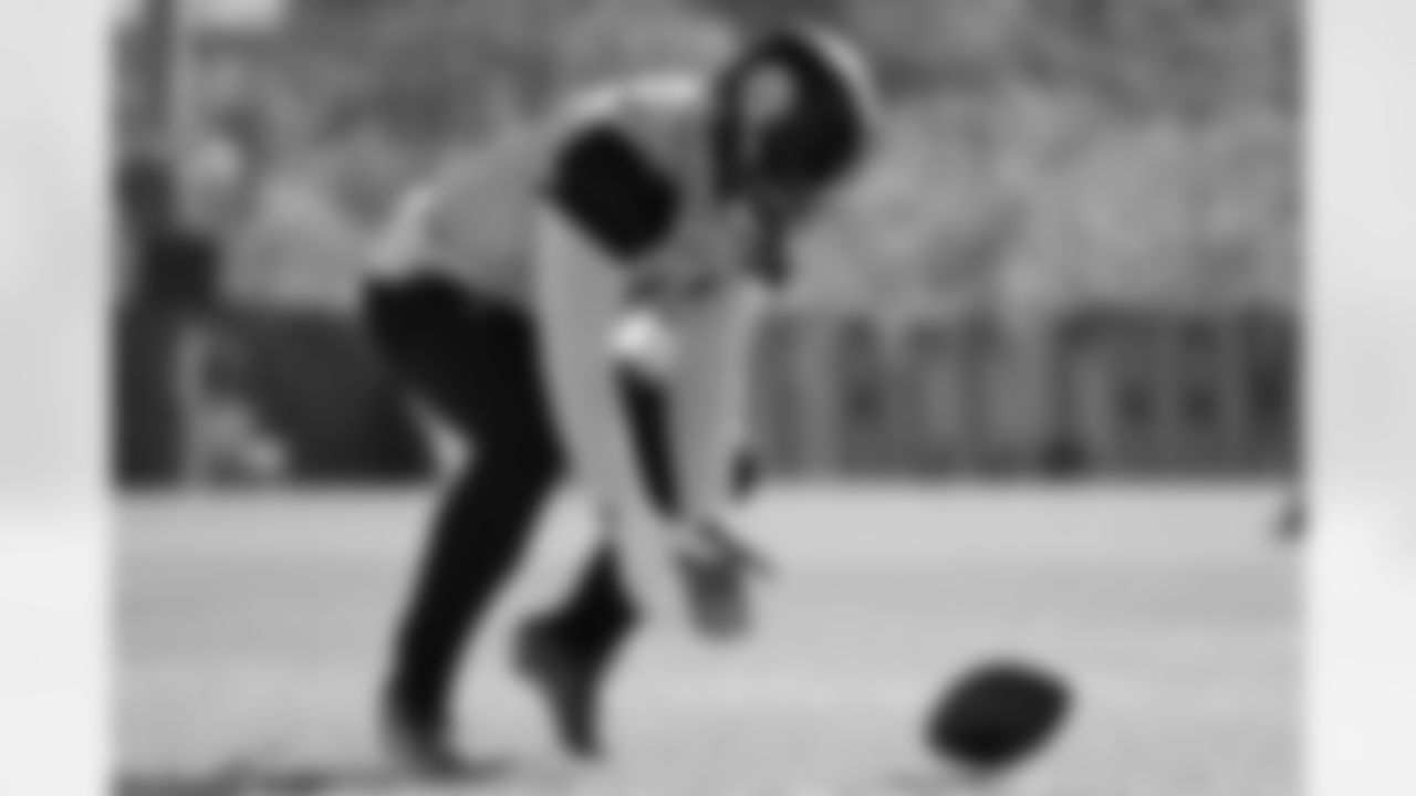 Pittsburgh Steelers defensive lineman Kyler Baugh (65) during practice at the UPMC Rooney Sports Complex preparing for a Week 9 matchup against the Indianapolis Colts, Friday, Oct. 31, 2025 in Pittsburgh, PA. (Alysa Rubin / Pittsburgh Steelers)