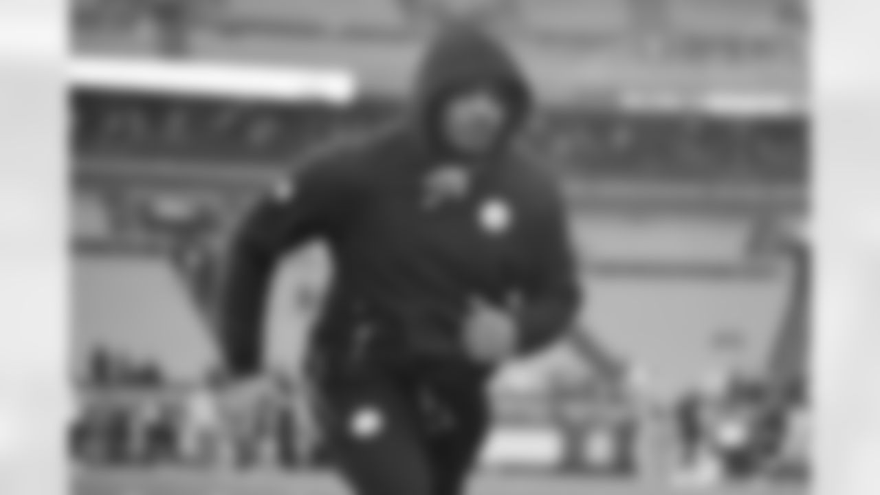 Pittsburgh Steelers linebacker Malik Harrison (50) during a regular season game between the Pittsburgh Steelers and the Cleveland Browns, Sunday, Dec. 28, 2025 in Cleveland, OH. (Karl Roser / Pittsburgh Steelers)