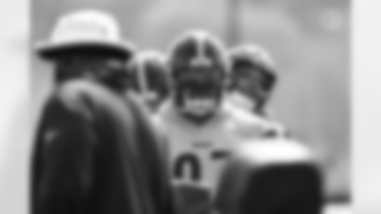 Pittsburgh Steelers defensive tackle Cameron Heyward (97) participates in the Organized Team Activities (OTAs), Wednesday June 4, 2025 at the UPMC Rooney Sports Complex. (Taylor Ollason/ Pittsburgh Steelers)