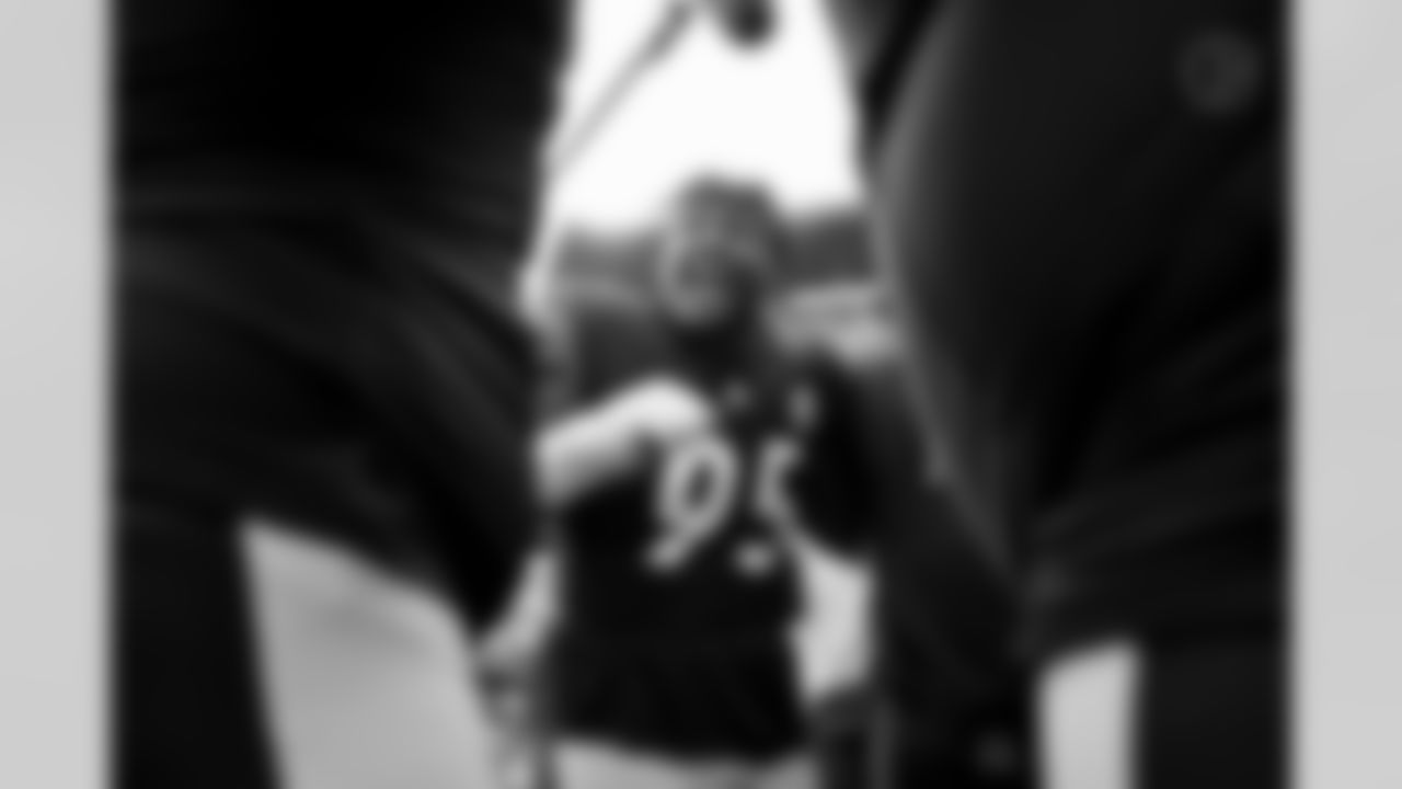 Pittsburgh Steelers defensive tackle Keeanu Benton (95) during a regular season game between the Pittsburgh Steelers and the Indianapolis Colts, Sunday, Nov. 2, 2025 in Pittsburgh, PA. (Alysa Rubin / Pittsburgh Steelers)