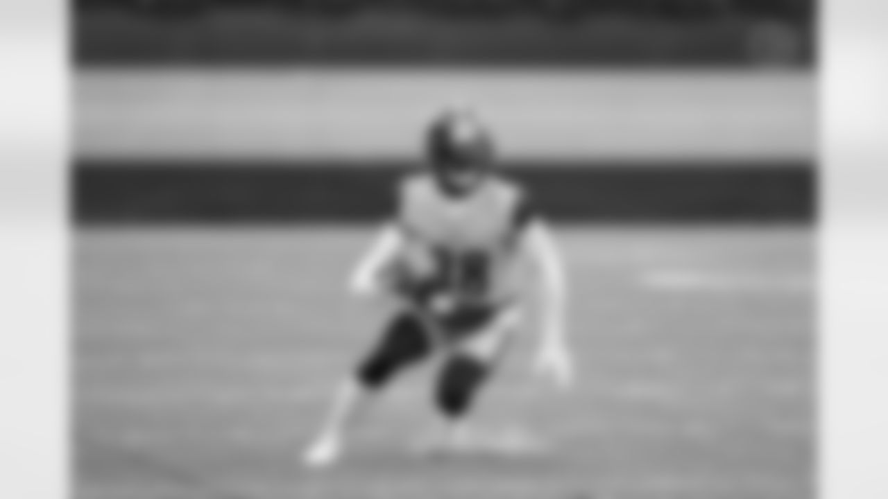 Pittsburgh Steelers defensive back D'Shawn Jamison (38) during practice at the UPMC Rooney Sports Complex preparing for a Week 13 matchup against the Buffalo Bills, Friday, Nov. 28, 2025 in Pittsburgh, PA. (Karl Roser / Pittsburgh Steelers)