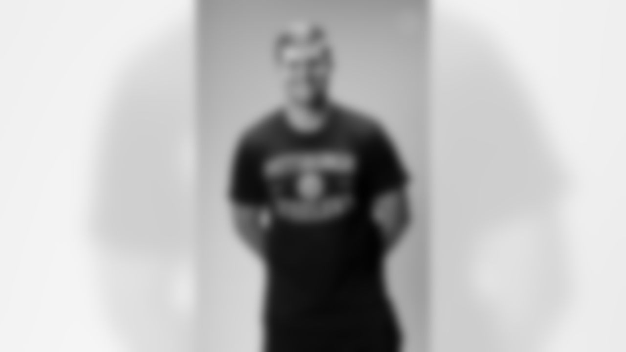 Pittsburgh Steelers sixth-round pick Will Howard poses for a photo following the 2025 NFL Draft on Tuesday, May 13, 2025 in Pittsburgh, PA. (Karl Roser / Pittsburgh Steelers)