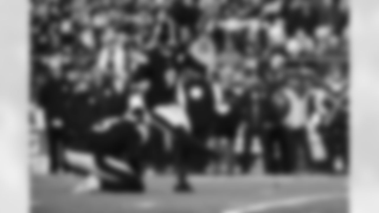 Pittsburgh Steelers punter Corliss Waitman (3) and Pittsburgh Steelers kicker Chris Boswell (9) during a postseason Wild Card game between the Pittsburgh Steelers and the Houston Texans, Monday, Jan. 12, 2026 in Pittsburgh, PA. (Jared Wickerham / Pittsburgh Steelers)