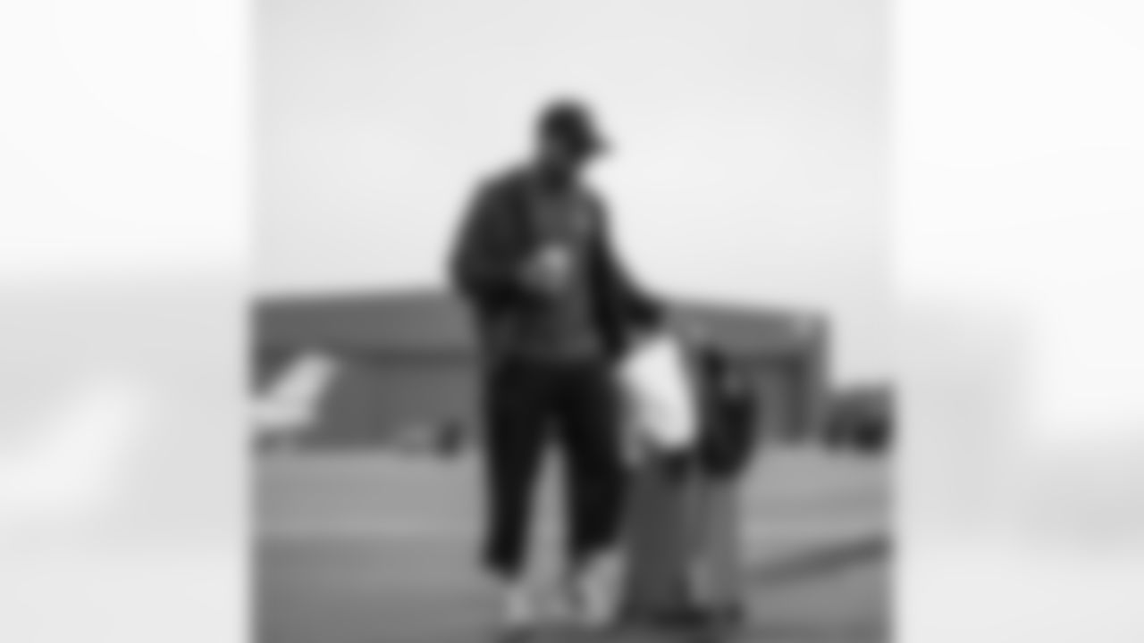 Pittsburgh Steelers running back Kenneth Gainwell (14) travels to Los Angeles on Saturday, Nov. 8, 2025 for the Week 10 regular season matchup against the Los Angeles Chargers. (Karl Roser / Pittsburgh Steelers)