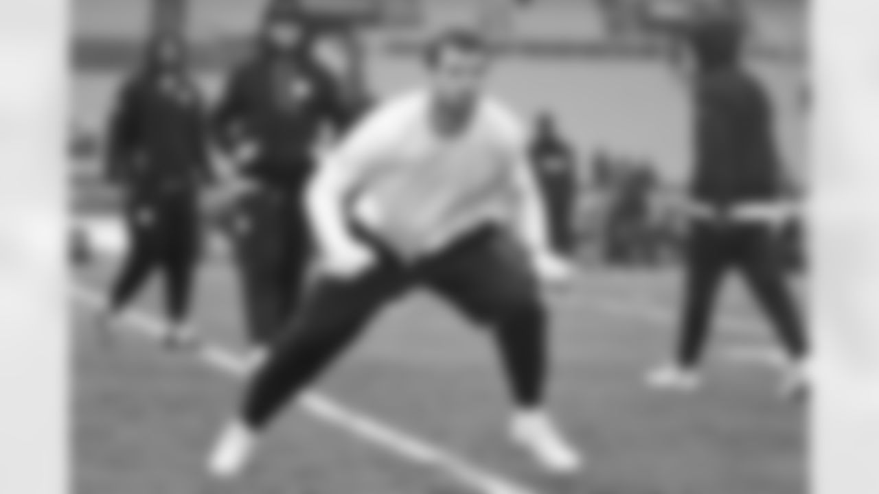 Pittsburgh Steelers linebacker Payton Wilson (41) during a regular season game between the Pittsburgh Steelers and the Cleveland Browns, Sunday, Dec. 28, 2025 in Cleveland, OH. (Karl Roser / Pittsburgh Steelers)