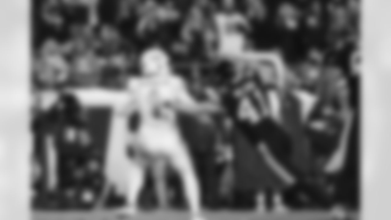 Pittsburgh Steelers linebacker Payton Wilson (41) during a regular season game between the Pittsburgh Steelers and the Miami Dolphins, Monday, Dec. 15, 2025 in Pittsburgh, PA. (Taylor Ollason / Pittsburgh Steelers)