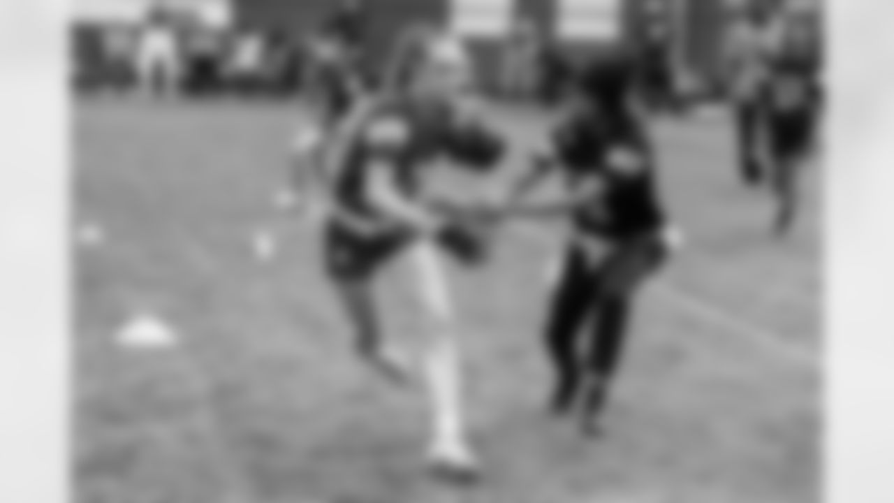 Week 5 of the Steelers' Girls High School Flag Football season on Sunday, May 4, 2025 at The Ellis School. (Brad Oskowski / Pittsburgh Steelers)