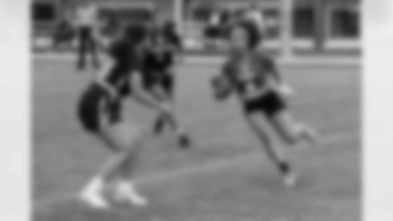 Week 5 of the Steelers' Girls High School Flag Football season on Sunday, May 4, 2025 at The Ellis School. (Brad Oskowski / Pittsburgh Steelers)