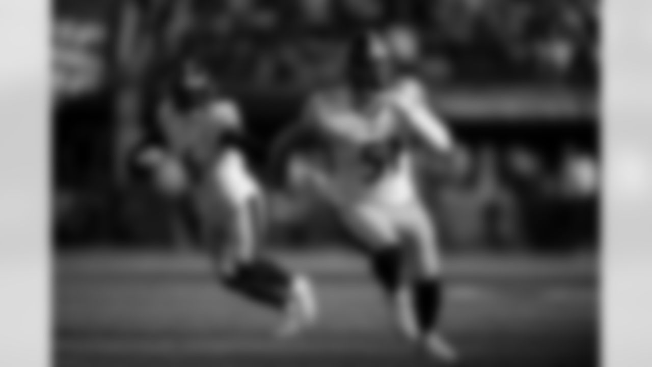 Pittsburgh Steelers linebacker Nick Herbig (51) during a regular season game between the Pittsburgh Steelers and the Baltimore Ravens, Sunday, Dec. 7, 2025 in Baltimore, MD. The Steelers defeated the Ravens 27-22. (Karl Roser / Pittsburgh Steelers)