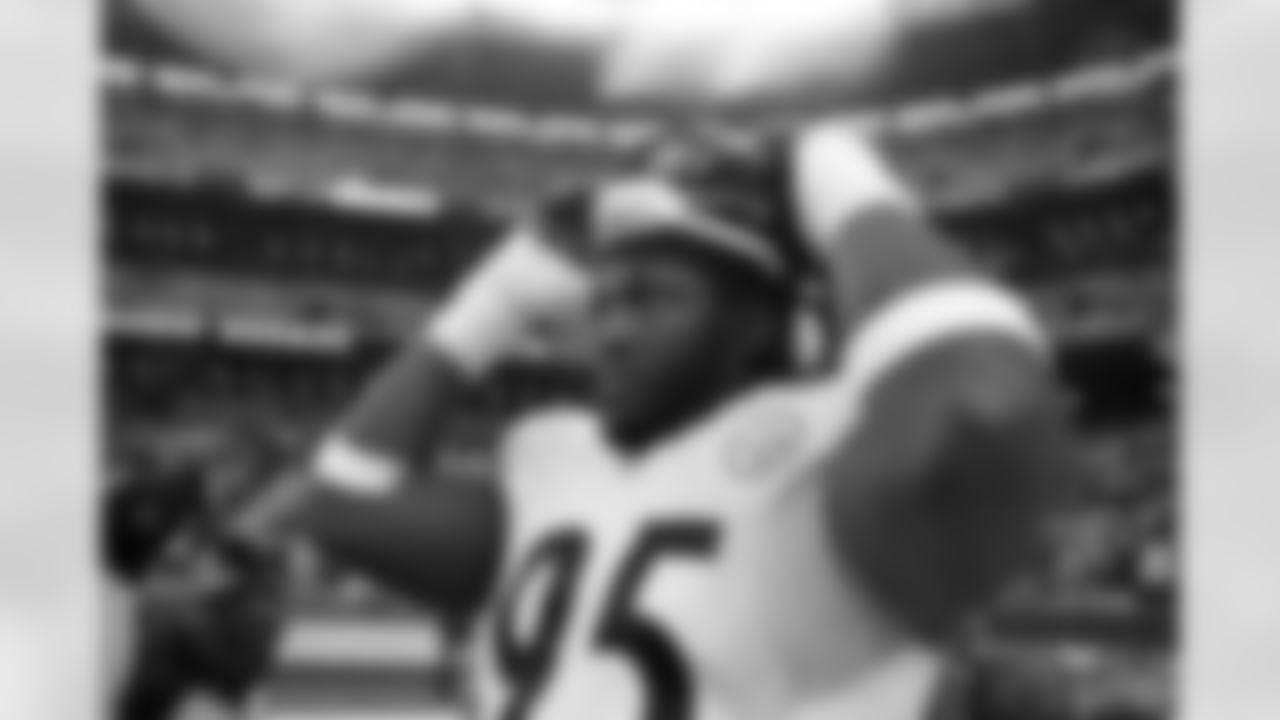 Pittsburgh Steelers defensive tackle Keeanu Benton (95) during a regular season game between the Pittsburgh Steelers and the Cleveland Browns, Sunday, Dec. 28, 2025 in Cleveland, OH. (Alysa Rubin / Pittsburgh Steelers)