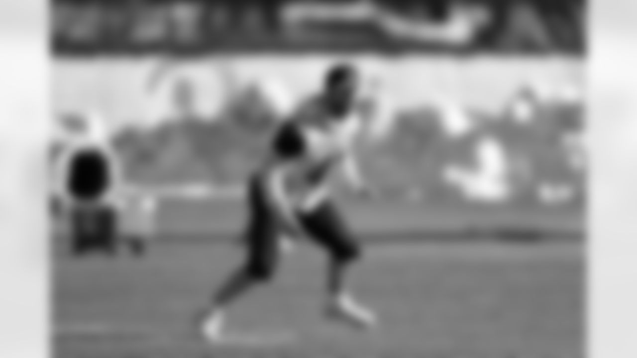 Pittsburgh Steelers linebacker Payton Wilson (41) during practice at the UPMC Rooney Sports Complex preparing for a Week 16 matchup against the Detroit Lions, Wednesday, Dec. 17, 2025 in Pittsburgh, PA. (Karl Roser / Pittsburgh Steelers)