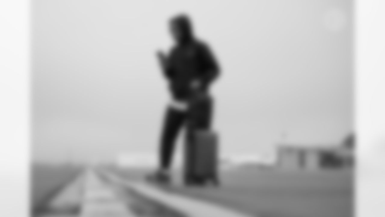 Pittsburgh Steelers wide receiver Calvin Austin III (19) travels to Los Angeles on Saturday, Nov. 8, 2025 for the Week 10 regular season matchup against the Los Angeles Chargers. (Alysa Rubin / Pittsburgh Steelers)