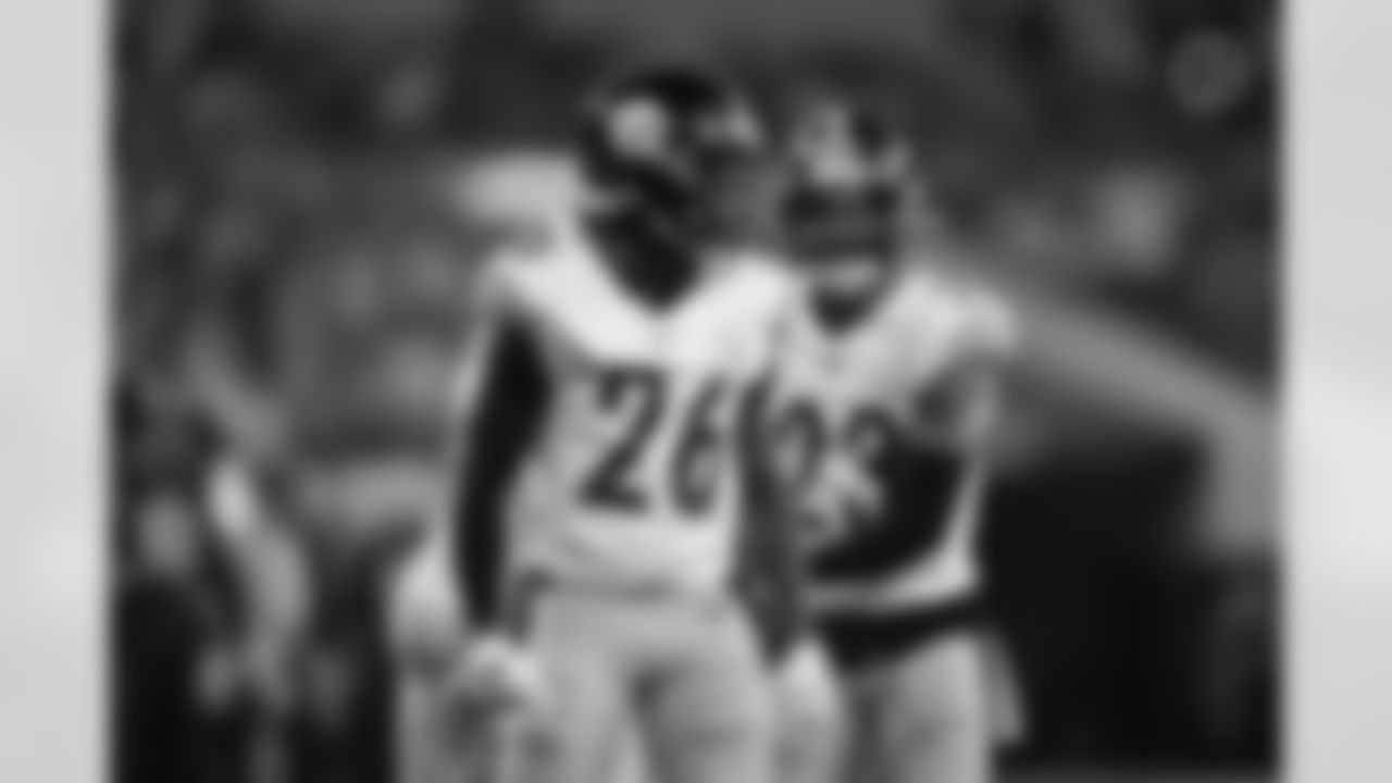 Pittsburgh Steelers cornerback Brandin Echols (26) during a regular season game between the Pittsburgh Steelers and the Los Angeles Chargers, Sunday, Nov. 9, 2025 in Inglewood, CA. (Alysa Rubin / Pittsburgh Steelers)