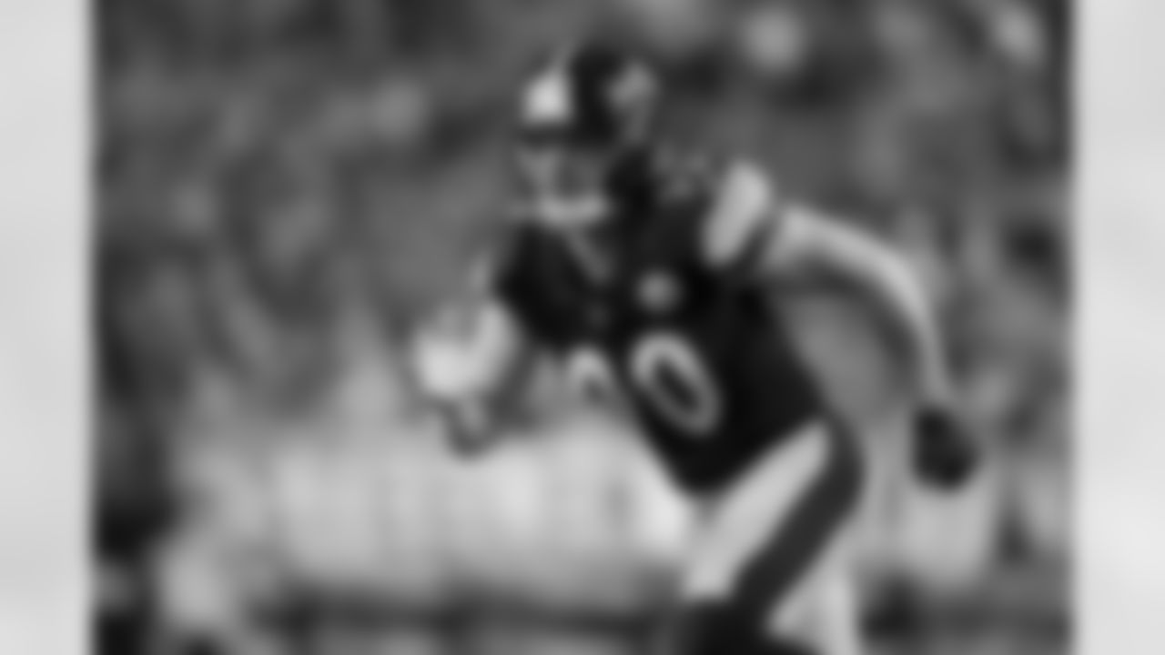 Pittsburgh Steelers linebacker T.J. Watt (90) during a regular season game between the Pittsburgh Steelers and the Baltimore Ravens, Sunday, Jan. 4, 2026 in Pittsburgh, PA. The Steelers defeated the Ravens 26-24. (Karl Roser / Pittsburgh Steelers)