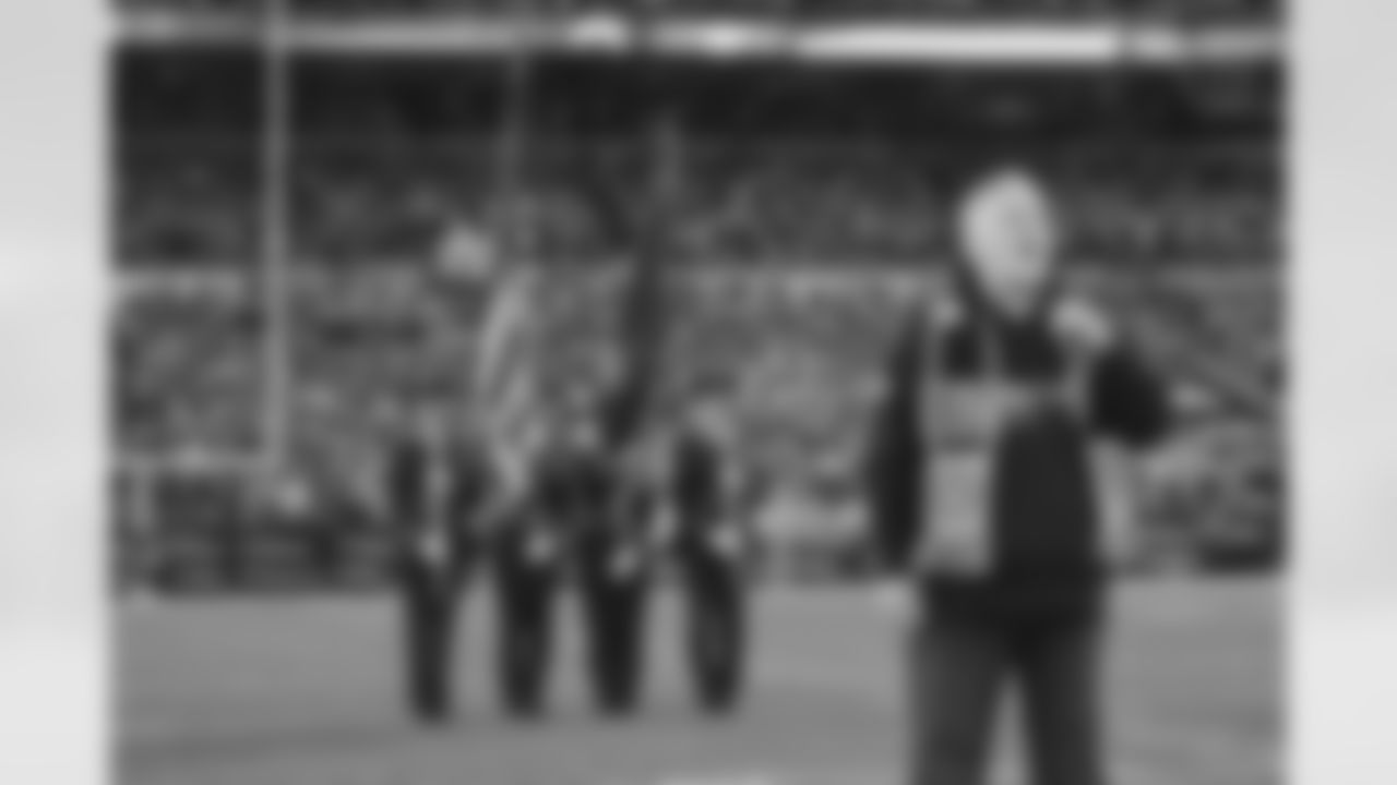 The National Anthem during a regular season game between the Pittsburgh Steelers and the Cincinnati Bengals, Saturday, Dec. 23, 2023 in Pittsburgh, PA. (Abigail Dean / Pittsburgh Steelers)