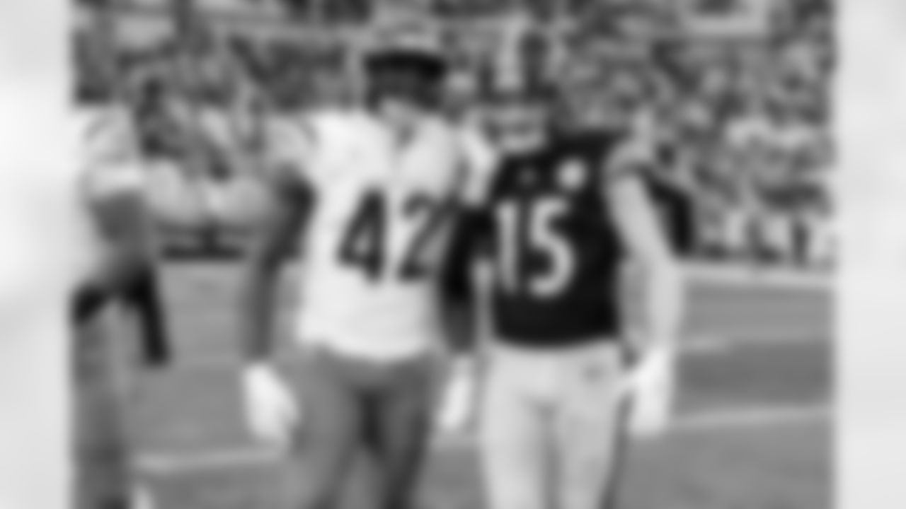 Pittsburgh Steelers wide receiver Ben Skowronek (15) during a regular season game between the Pittsburgh Steelers and the Cincinnati Bengals, Sunday, Nov. 16, 2025 in Pittsburgh, PA. (Alysa Rubin / Pittsburgh Steelers)