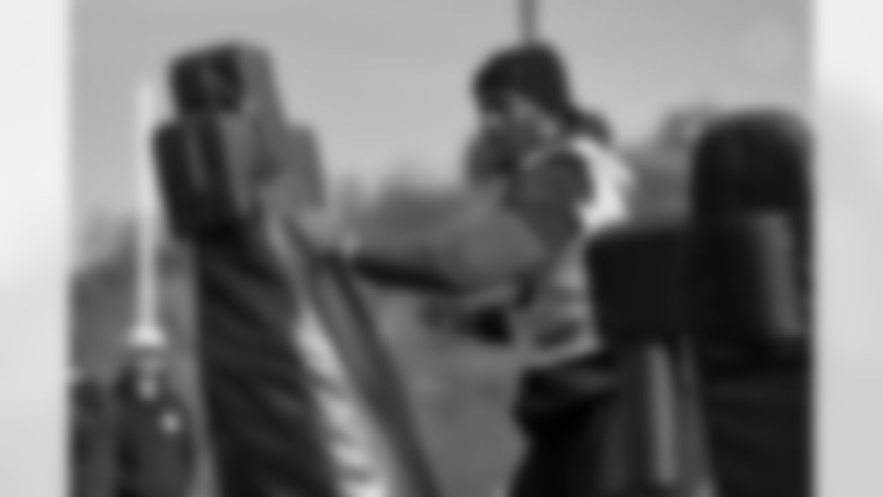 Pittsburgh Steelers defensive tackle Keeanu Benton (95) during practice at the UPMC Rooney Sports Complex preparing for a Wild Card matchup against the Houston Texans, Thursday, Jan. 8, 2026 in Pittsburgh, PA. (Alysa Rubin / Pittsburgh Steelers)