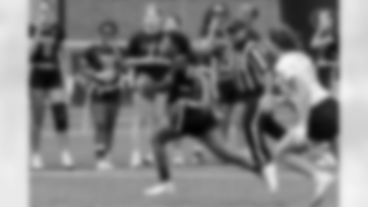 The Steelers' Girls High School Flag Football Championship take place on Sunday, May 18, 2024 at Highmark Stadium. (Brad Oskowski / Pittsburgh Steelers)
