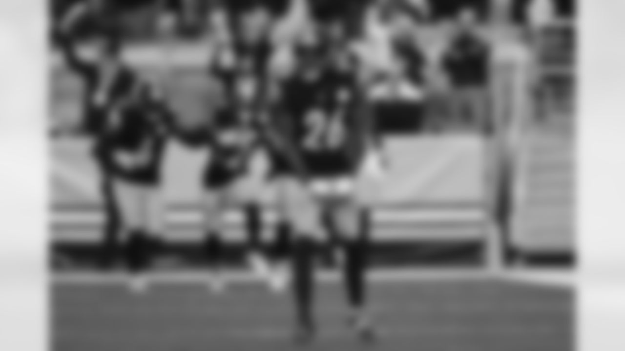 Pittsburgh Steelers cornerback Brandin Echols (26) during a regular season game between the Pittsburgh Steelers and the Cincinnati Bengals, Sunday, Nov. 16, 2025 in Pittsburgh, PA. (Taylor Ollason / Pittsburgh Steelers)