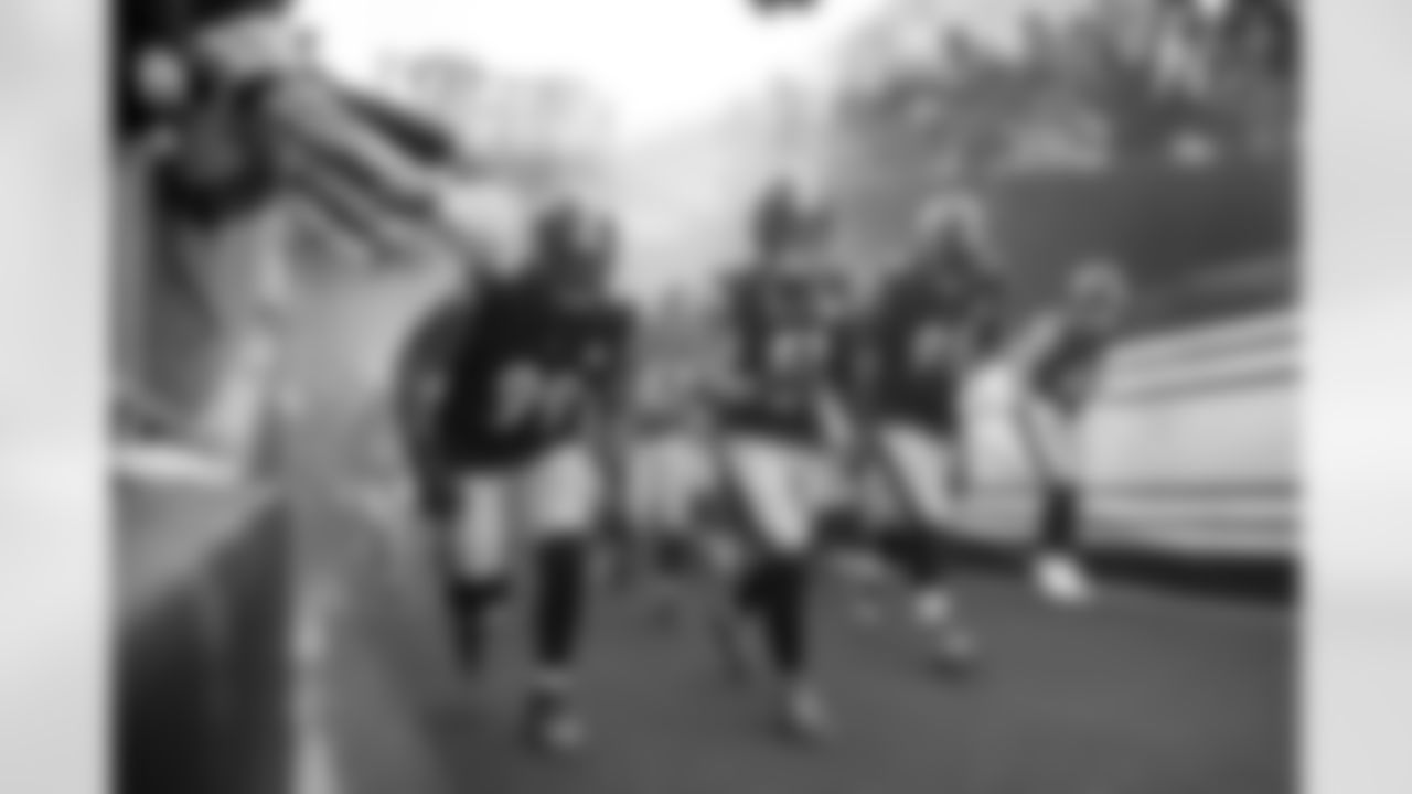 Pittsburgh Steelers defensive tackle Derrick Harmon (99), Pittsburgh Steelers linebacker Nick Herbig (51), Pittsburgh Steelers defensive tackle Keeanu Benton (95), and Pittsburgh Steelers linebacker Payton Wilson (41) prior to a regular season game between the Pittsburgh Steelers and the Cincinnati Bengals, Sunday, Nov. 16, 2025 in Pittsburgh, PA. The Steelers defeated the Bengals 34-12. (Karl Roser / Pittsburgh Steelers)