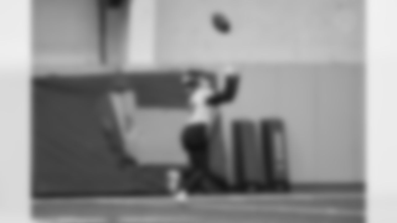 Pittsburgh Steelers wide receiver Calvin Austin III (19) during practice at the UPMC Rooney Sports Complex preparing for a Week 14 matchup against the Baltimore Ravens, Friday, Dec. 5, 2025 in Pittsburgh, PA. (Alysa Rubin / Pittsburgh Steelers)