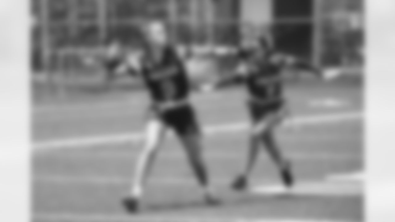 Week 6 of the Steelers' Girls High School Flag Football season Sunday, May 12, 2024 at Ambridge High School. (Arron Anastasia / Pittsburgh Steelers)