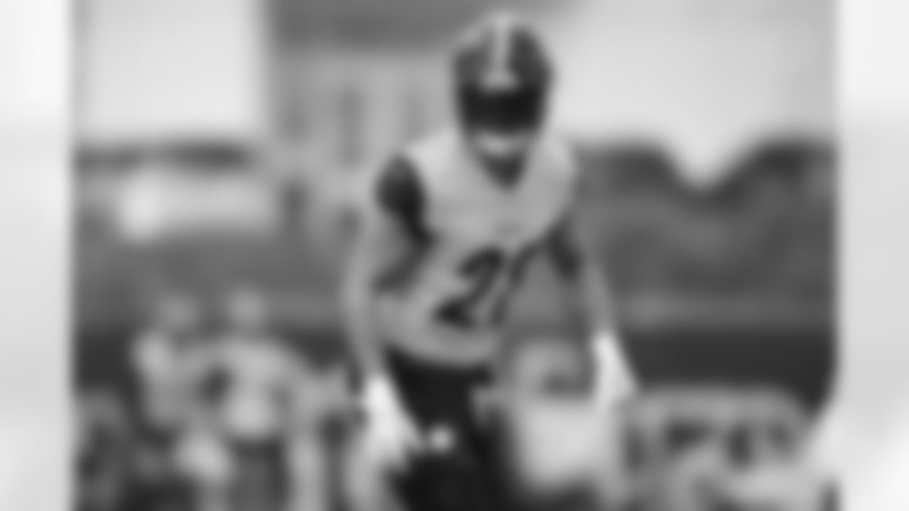 Pittsburgh Steelers safety Miles Killebrew (28) participates in the Organized Team Activities (OTAs), Thursday May 29, 2025 at the UPMC Rooney Sports Complex. (Alysa Rubin / Pittsburgh Steelers)