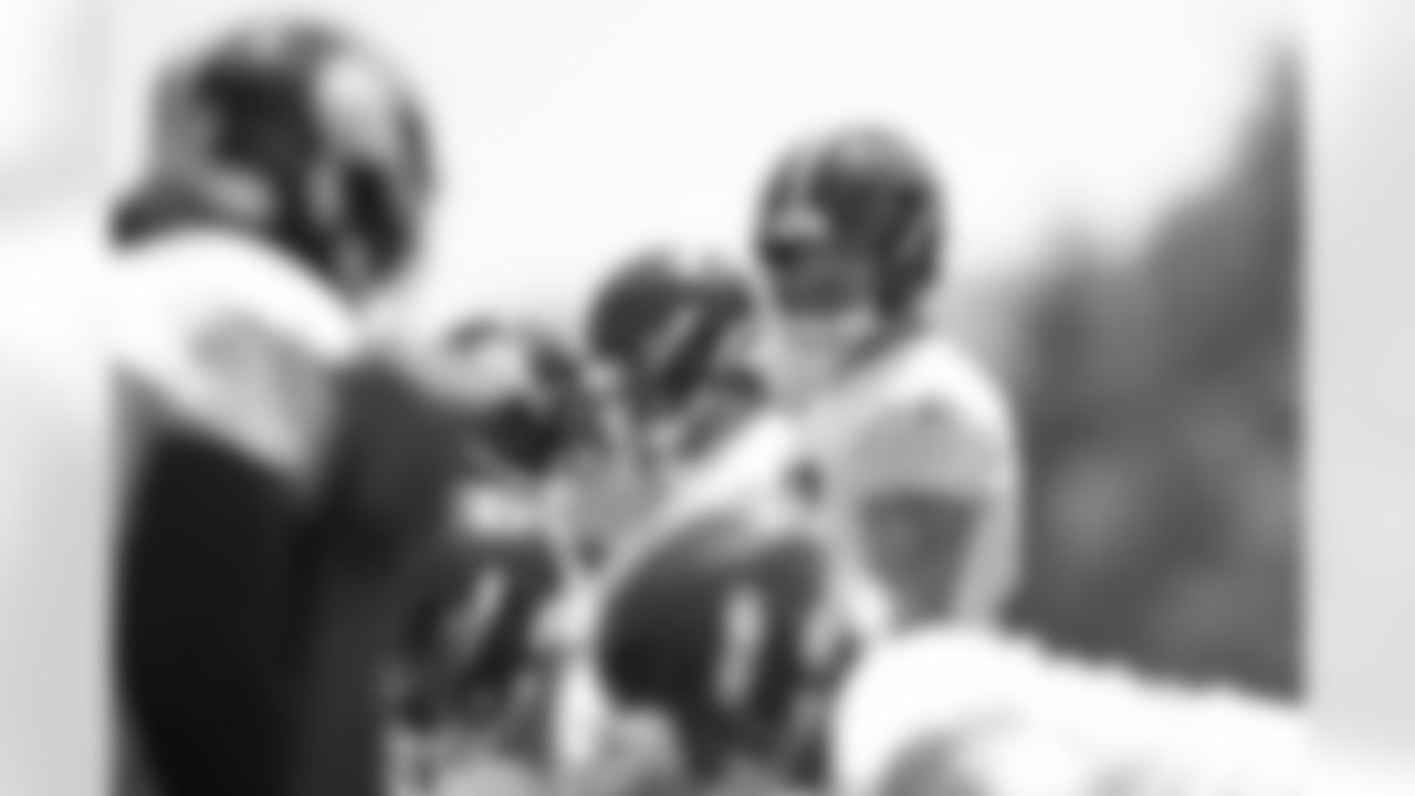 Pittsburgh Steelers guard Doug Nester (72) practices at the UPMC Rooney Sports Complex during the 2025 minicamp, Wednesday June 11, 2025. (Alysa Rubin / Pittsburgh Steelers)