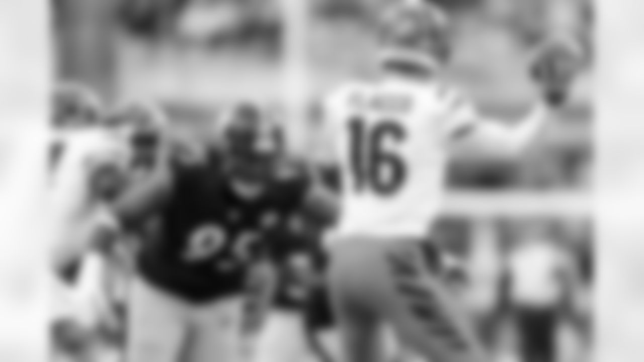 Pittsburgh Steelers defensive tackle Keeanu Benton (95) during a regular season game between the Pittsburgh Steelers and the Cincinnati Bengals, Sunday, Nov. 16, 2025 in Pittsburgh, PA. (Karl Roser / Pittsburgh Steelers)