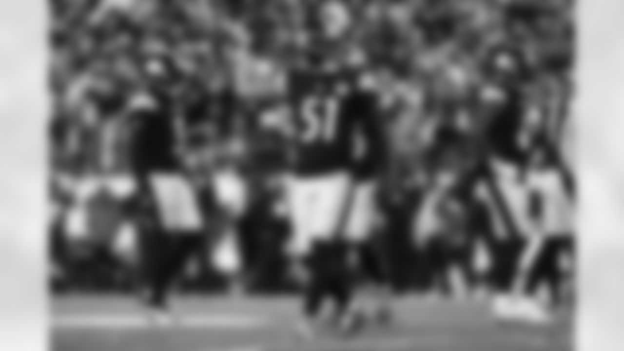 Pittsburgh Steelers linebacker Nick Herbig (51) during a postseason Wild Card game between the Pittsburgh Steelers and the Houston Texans, Monday, Jan. 12, 2026 in Pittsburgh, PA. (Jared Wickerham / Pittsburgh Steelers)