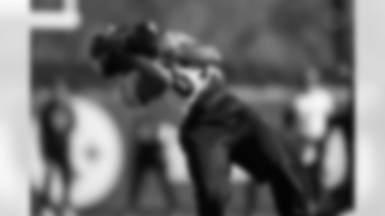 Pittsburgh Steelers wide receiver Ke'Shawn Williams (85) during practice at the UPMC Rooney Sports Complex preparing for a Week 10 matchup against the Los Angeles Chargers, Thursday, Nov. 6, 2025 in Pittsburgh, PA. (Alysa Rubin / Pittsburgh Steelers)