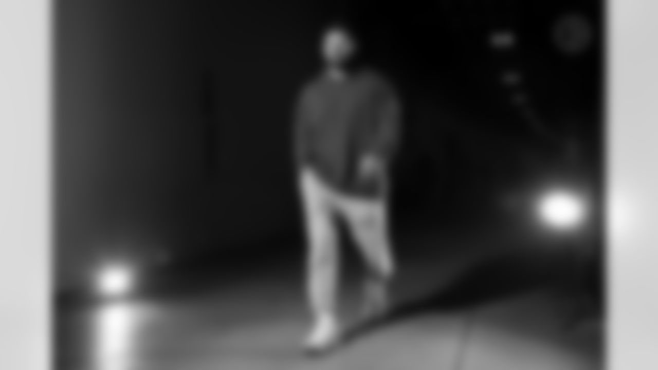 Pittsburgh Steelers long snapper Christian Kuntz (46) during a postseason Wild Card game between the Pittsburgh Steelers and the Houston Texans, Monday, Jan. 12, 2026 in Pittsburgh, PA. (Karl Roser / Pittsburgh Steelers)