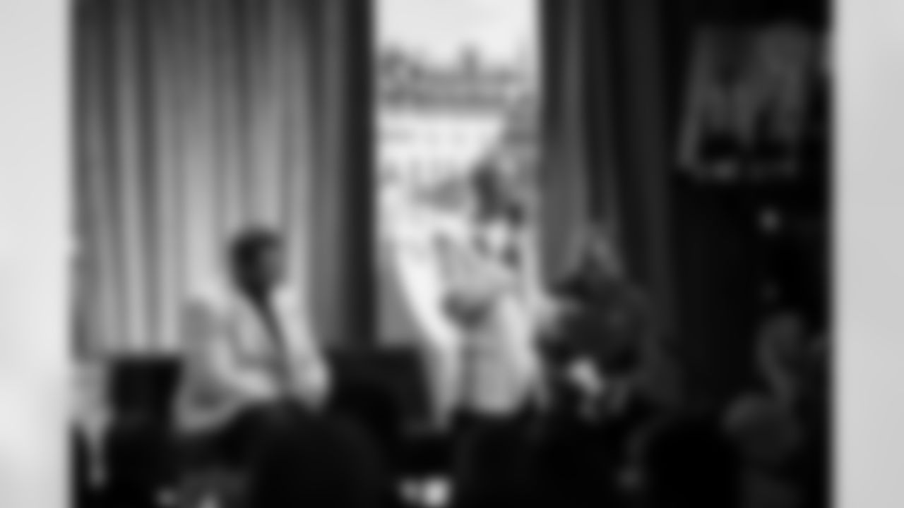 The Pittsburgh Steelers celebrated the 20th anniversary of Super Bowl XL during the Alumni Weekend Dinner at Acrisure Stadium benefitting the UPMC Sports Medicine Concussion Program, Saturday, Nov. 1, 2025 in Pittsburgh, PA. (Alysa Rubin / Pittsburgh Steelers)