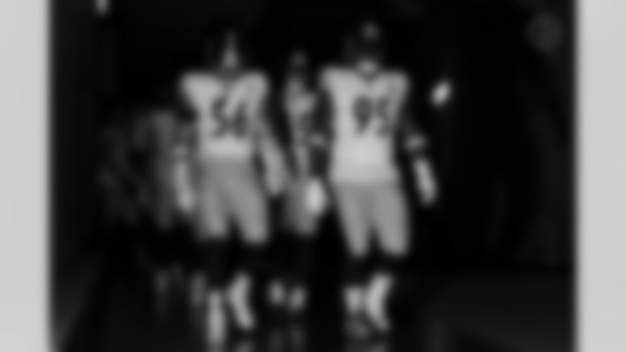 Pittsburgh Steelers linebacker Alex Highsmith (56) and Pittsburgh Steelers defensive tackle Keeanu Benton (95) during a regular season game between the Pittsburgh Steelers and the Detroit Lions, Sunday, Dec. 21, 2025 in Detroit, MI. (Alysa Rubin / Pittsburgh Steelers)