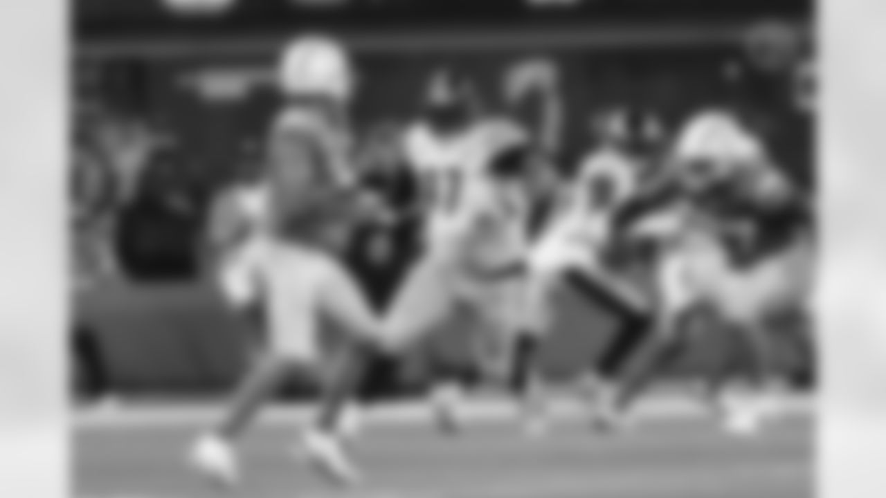 Pittsburgh Steelers defensive tackle Cameron Heyward (97) during a regular season game between the Pittsburgh Steelers and the Los Angeles Chargers, Sunday, Nov. 9, 2025 in Inglewood, CA. (Nick Smith / Pittsburgh Steelers)