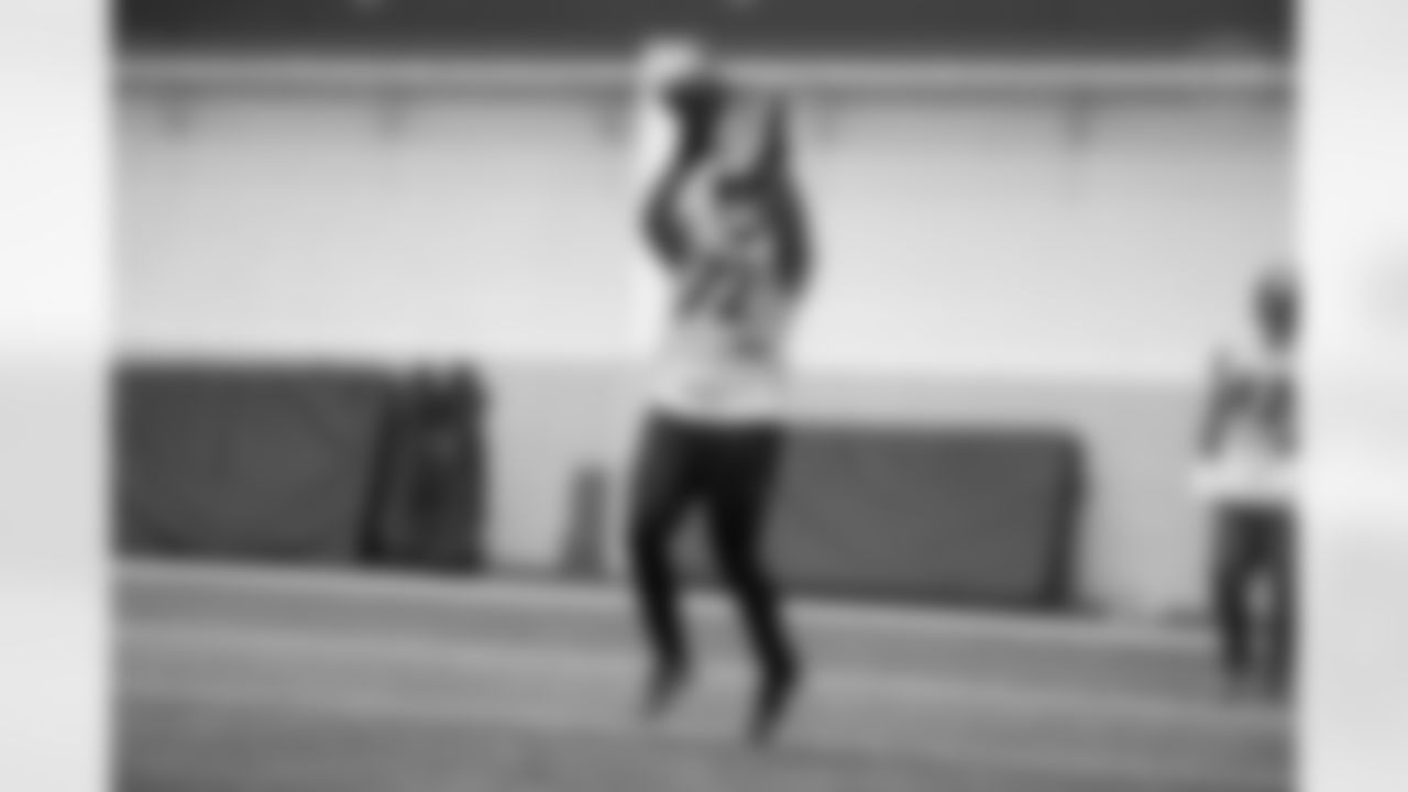 Pittsburgh Steelers defensive tackle Anthony Goodlow (72) during practice at the UPMC Rooney Sports Complex preparing for a Wild Card matchup against the Houston Texans, Saturday, Jan. 10, 2026 in Pittsburgh, PA. (Karl Roser / Pittsburgh Steelers)