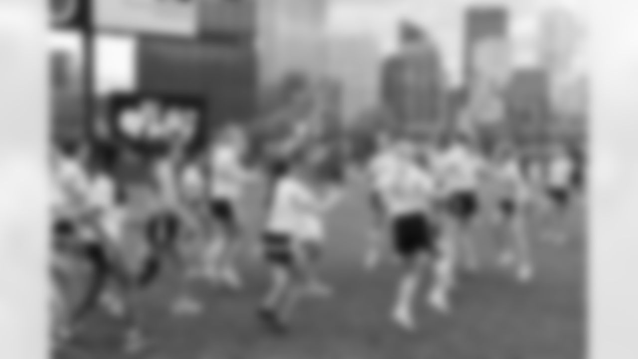 The Steelers' Girls High School Flag Football Championship take place on Sunday, May 18, 2024 at Highmark Stadium. (Brad Oskowski / Pittsburgh Steelers)