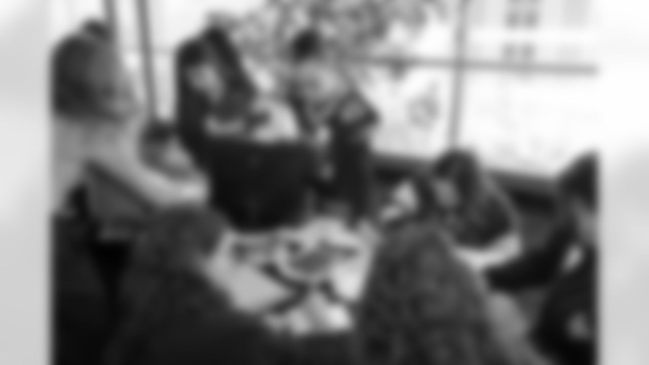 The Pittsburgh Steelers, Pittsburgh Pirates, Pittsburgh Penguins Pittsburgh Riveters, Pittsburgh Riverhounds, Pittsburgh Passion, and the Pittsburgh Women + Sports Collective partnered with Operation Warm at Acrisure Stadium on National Girls and Women in Sports Day to provide female athletes from Pittsburgh Public Schools with the gear they need to participate in sports on Wednesday February 4, 2026 in Pittsburgh, PA. (Karl Roser / Pittsburgh Steelers)