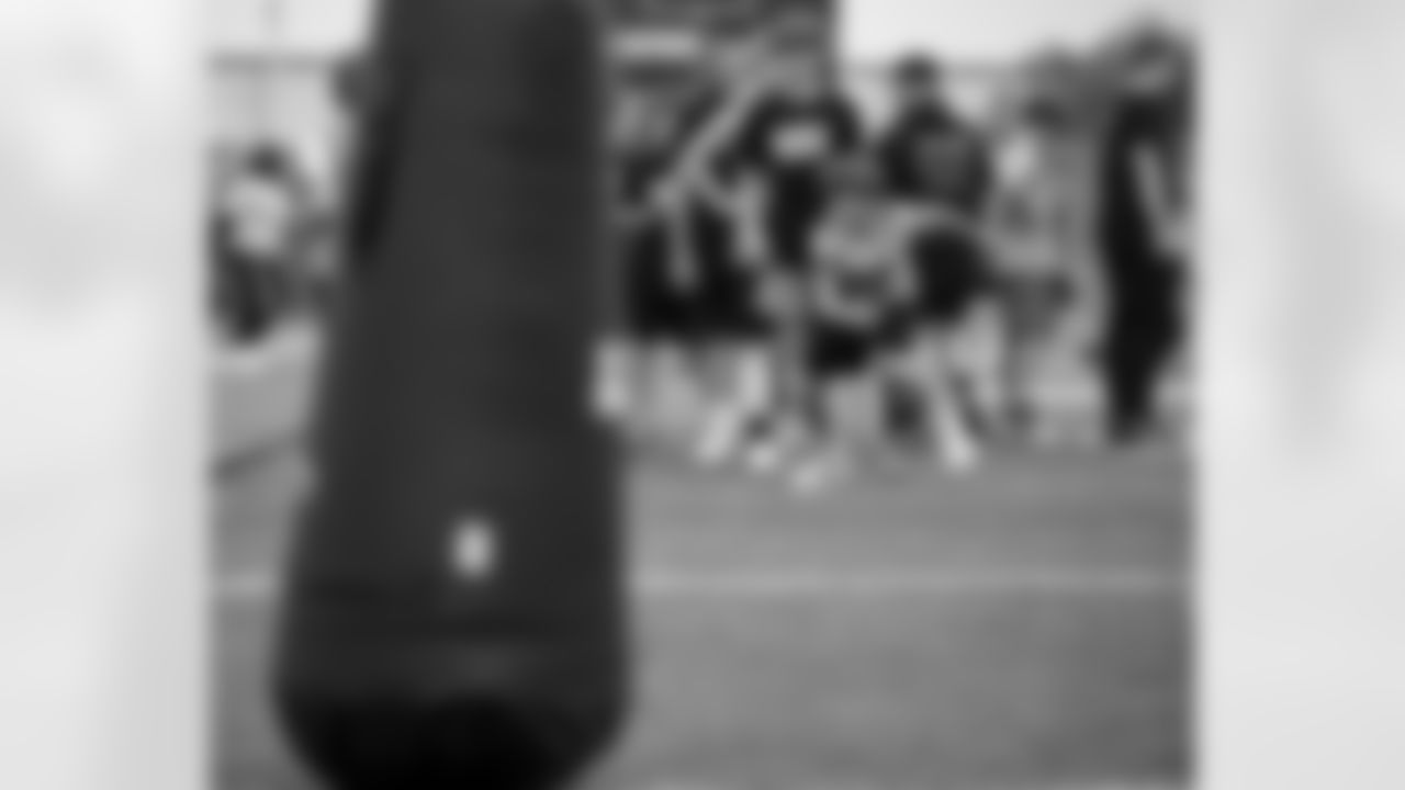 The Steelers host a 2025 Youth Football Camp at Highlands Sports Complex Friday, June 13, 2025 in Triadelphia, WV. (Alysa Rubin / Pittsburgh Steelers)