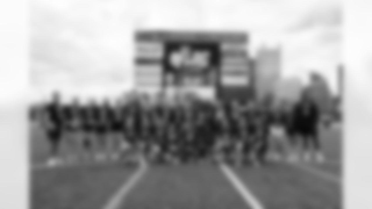 The Steelers' Girls High School Flag Football Championship take place on Sunday, May 18, 2024 at Highmark Stadium. (Brad Oskowski / Pittsburgh Steelers)