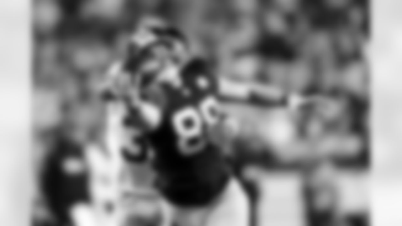 Pittsburgh Steelers tight end Pat Freiermuth (88) during a regular season game between the Pittsburgh Steelers and the New York Jets, Sunday, Oct. 20, 2024 in Pittsburgh, PA. (Karl Roser / Pittsburgh Steelers)