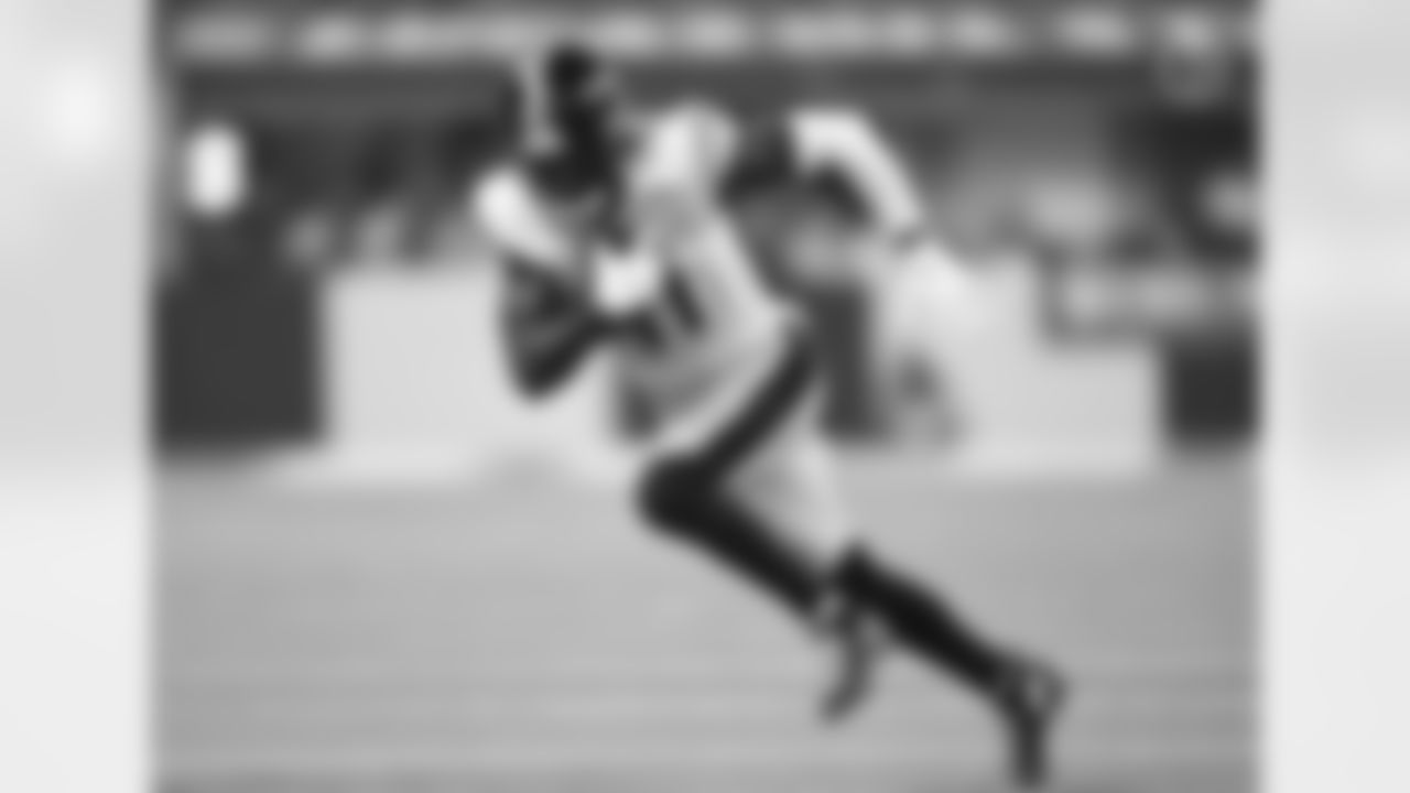 Pittsburgh Steelers wide receiver Van Jefferson (11) during a regular season game between the Pittsburgh Steelers and the Indianapolis Colts, Sunday, Sept. 29, 2024 in Indianapolis, IN. (Karl Roser / Pittsburgh Steelers)