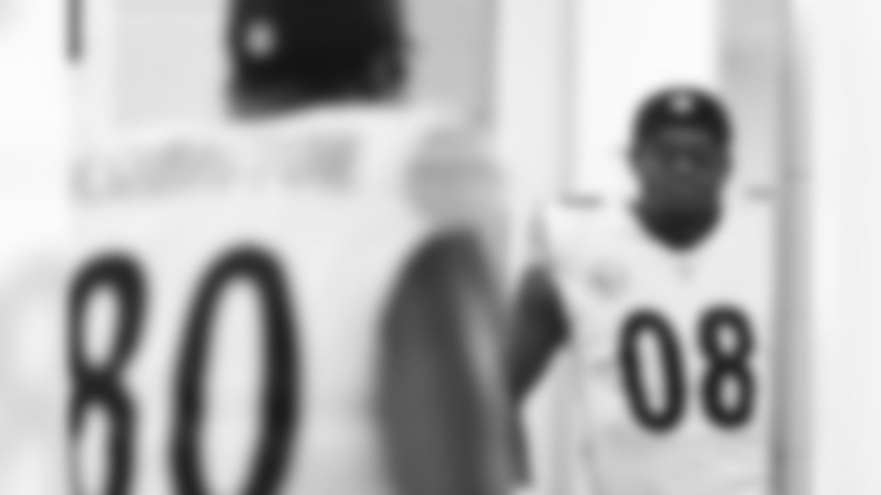 Pittsburgh Steelers tight end Darnell Washington (80) during a regular season game between the Pittsburgh Steelers and the Baltimore Ravens, Sunday, Dec. 7, 2025 in Baltimore, MD. (Karl Roser / Pittsburgh Steelers)