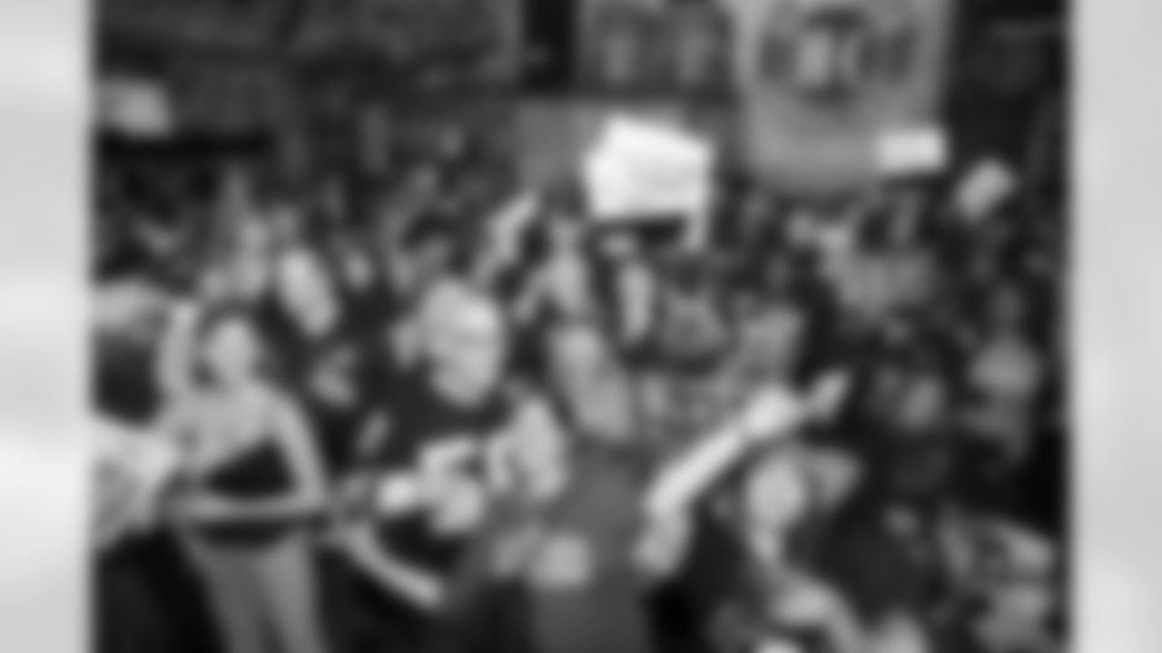 Pittsburgh Steelers fans attend the Steelers Nation Unite Playoff Party at Tequila Cowboy prior to the Wild Card game against the Houston Texans on Saturday, Jan. 10, 2026 in Pittsburgh, PA. (Arron Anastasia / Pittsburgh Steelers)