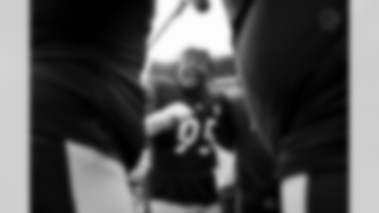 Pittsburgh Steelers defensive tackle Keeanu Benton (95) during a regular season game between the Pittsburgh Steelers and the Indianapolis Colts, Sunday, Nov. 2, 2025 in Pittsburgh, PA. (Alysa Rubin / Pittsburgh Steelers)