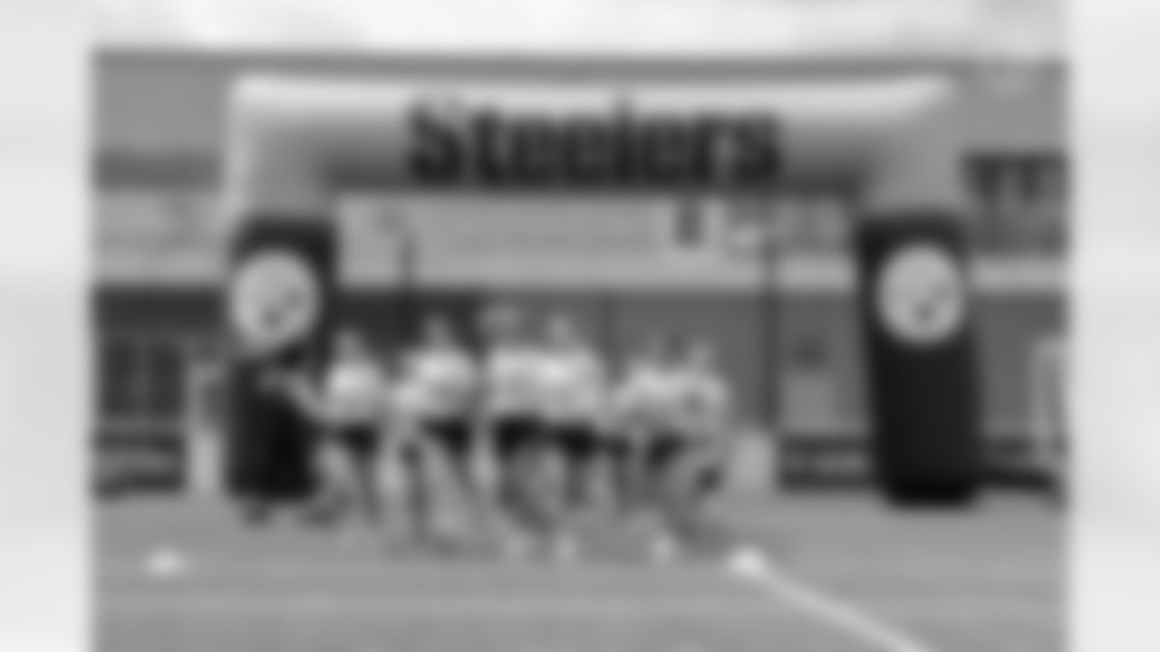 The Steelers' Girls High School Flag Football Championship take place on Sunday, May 18, 2024 at Highmark Stadium. (Brad Oskowski / Pittsburgh Steelers)