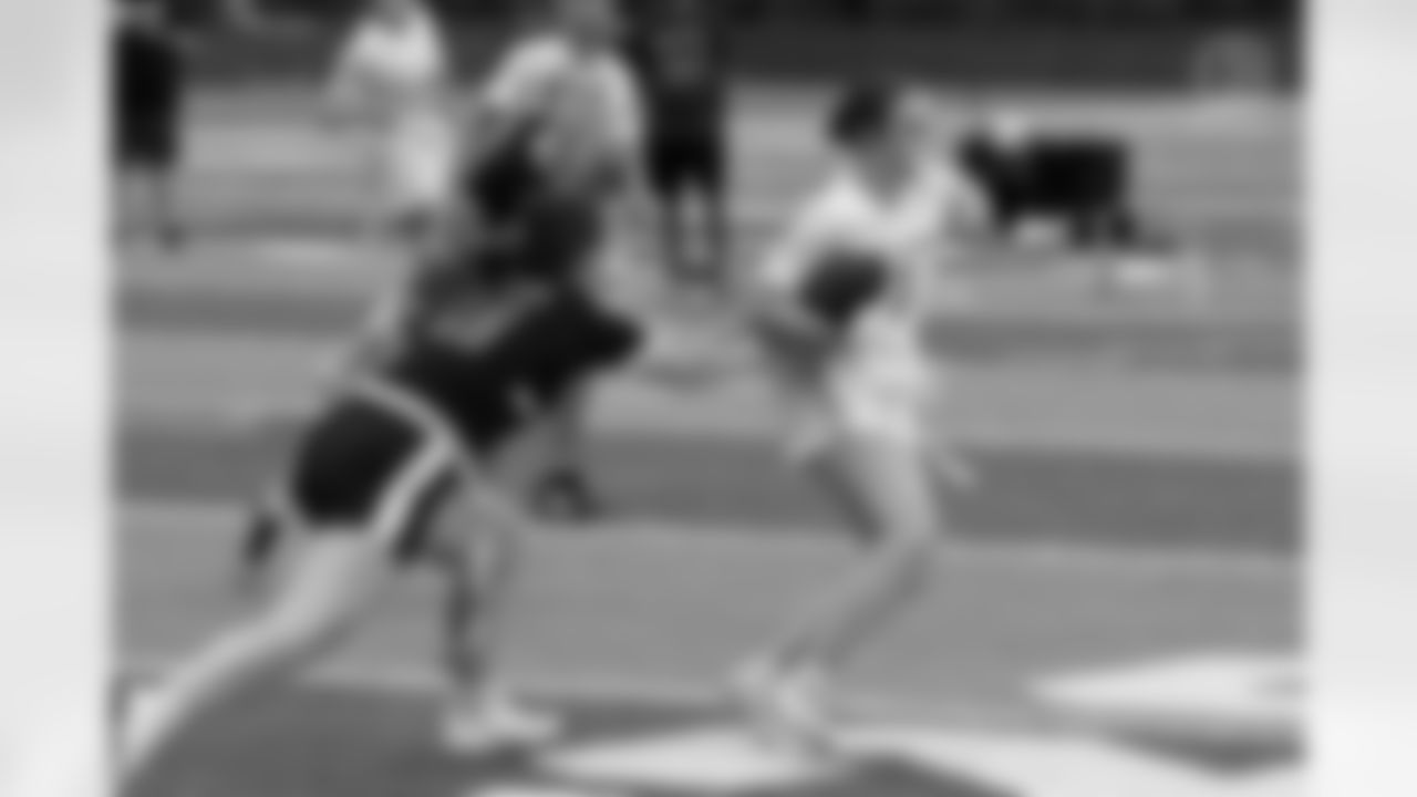 The Sweet 16 and Elite Eight rounds of the Steelers' Girls High School Flag Football season take place on Saturday, May 17, 2024 at Moon High School. (Brad Oskowski / Pittsburgh Steelers)